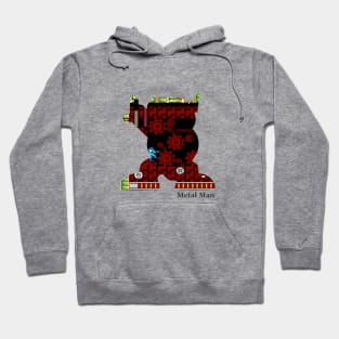 Metal Man Silhouette - Mega Man 2 Hoodie